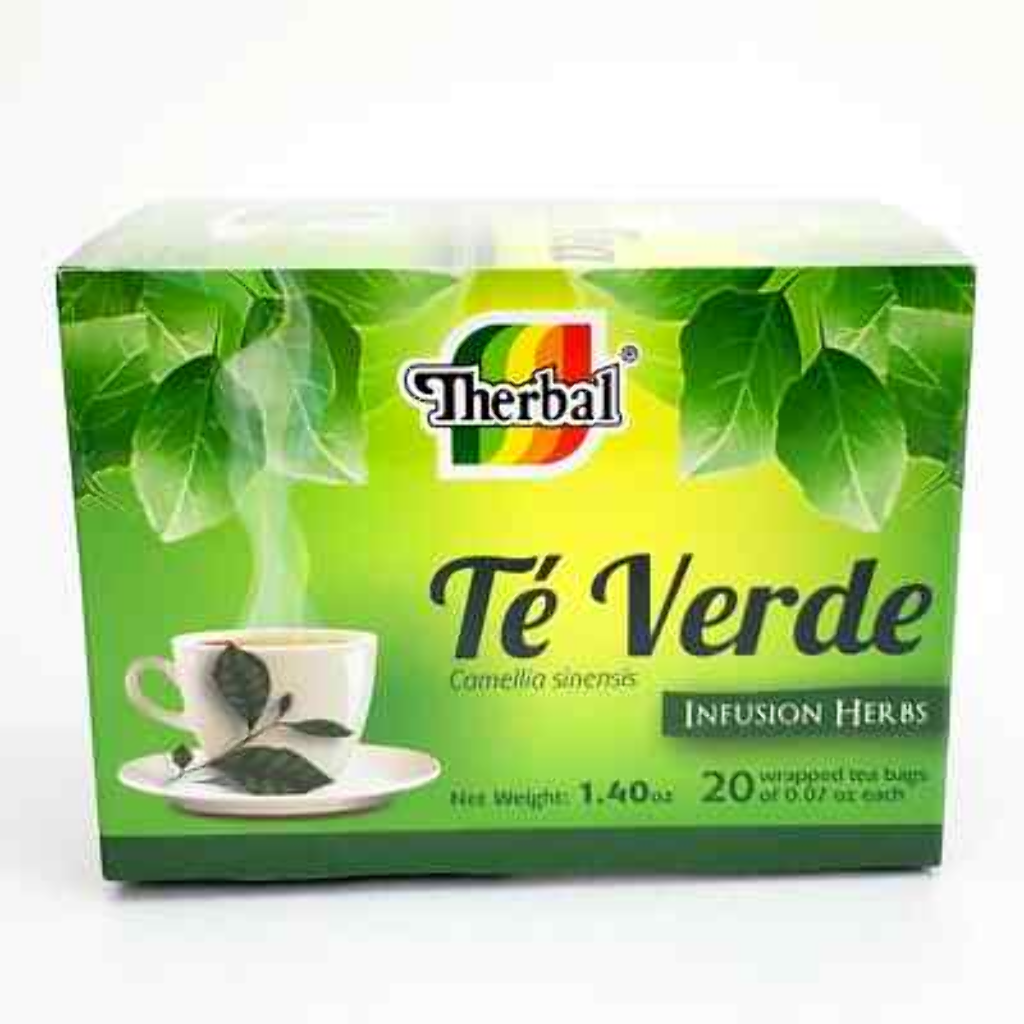 THERBAL GREEN TEA 20CT