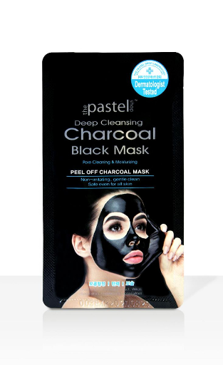 PASTEL CHARCOAL BLACK MASK