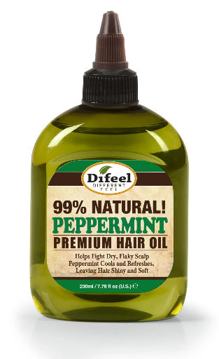 DIFEEL HAIR OIL 99% NATURAL 7.78OZ - PEPPERMINT