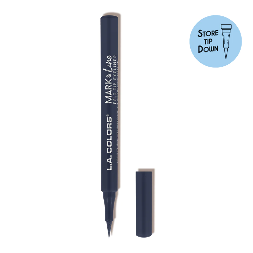 MARK&LINE FELT TIP EYELINER-NAVY