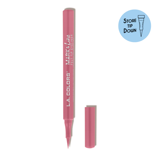 MARK&LINE FELT TIP EYELINER-PINK