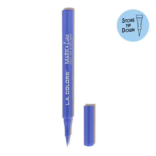 MARK&LINE FELT TIP EYELINER-SKY BLUE