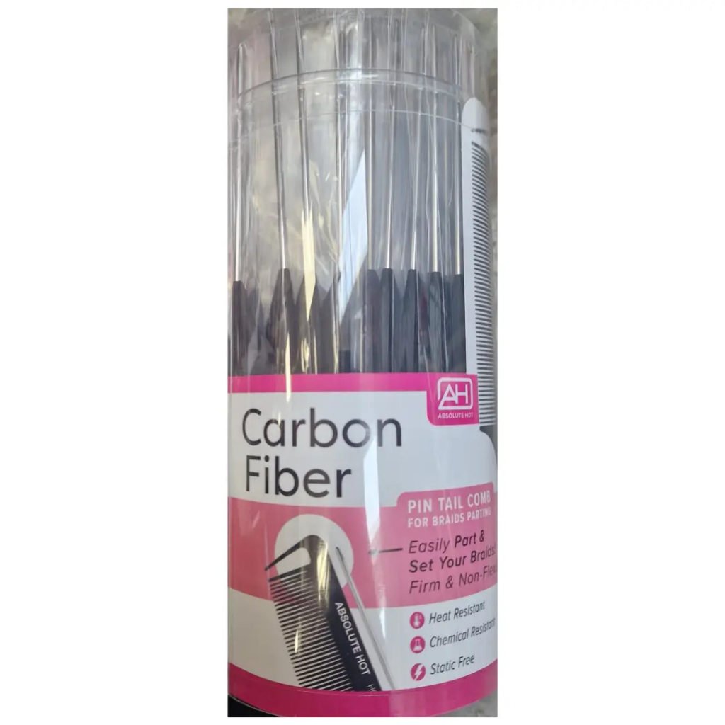 ABNY-CARBON FIBER PINTAIL COMB