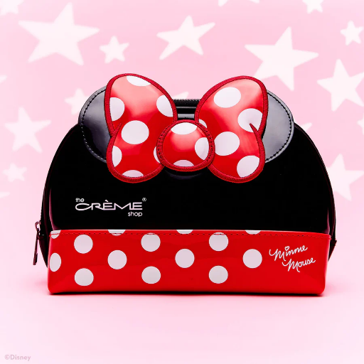 MINNE MOUSE MAKE UP BAG-RED/BK