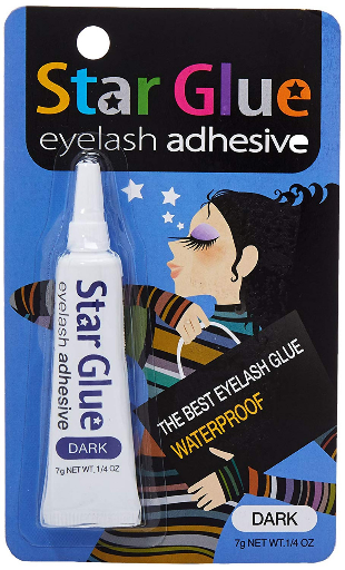 STAR GLUE-BRUSH ON-BLACK