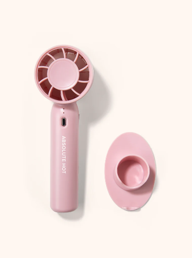 ABNY-AH MINI BEAUTY FAN-PINK