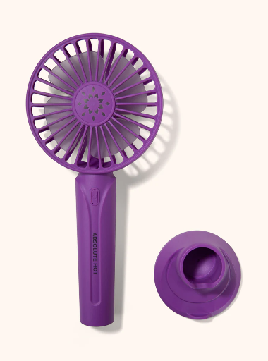 ABNY-STANDING BEAUTY FAN-PURPLE