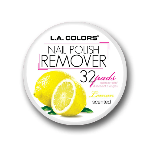 POLISH REMOVAL 32CT PAD-LEMON