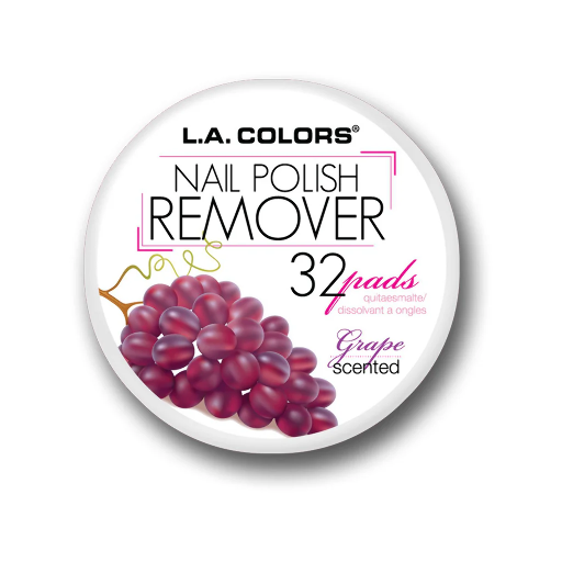 POLISH REMOVAL 32CT PAD-GRAPE