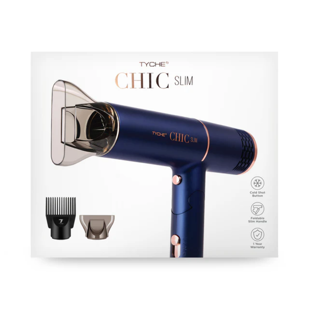 TYCHE CHIC SLIM HAIR DRYER-BLUE