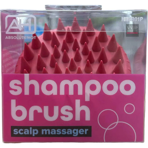 ABNY-SHAMPOO BRUSH-SCALP MASSAGER-PINK