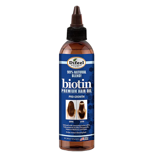 DIFEEL PREMIUM HAIR OIL 8OZ - BIOTIN PRO GROWTH