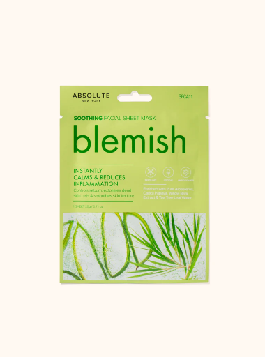 FACIAL SHEET MASK-BLEMISH SOOTHING