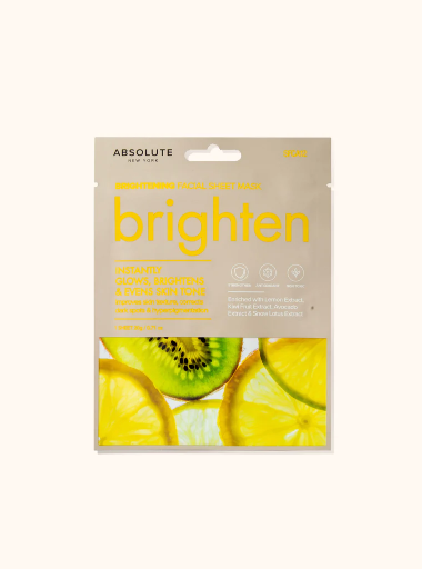 ABNY-FACIAL SHEET MASK-BRIGHTENING