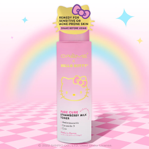 HELLO KITTY STRAWBERRY MILK TONER 6.76OZ