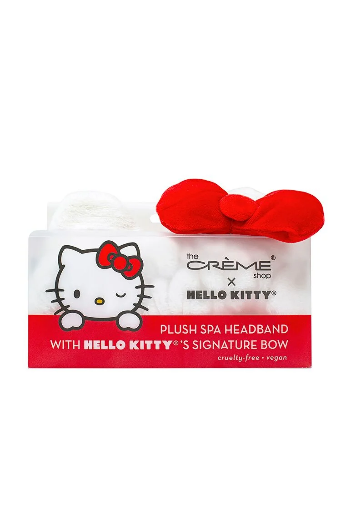 HELLO KITTY HEADBAND-RED GINGHAM