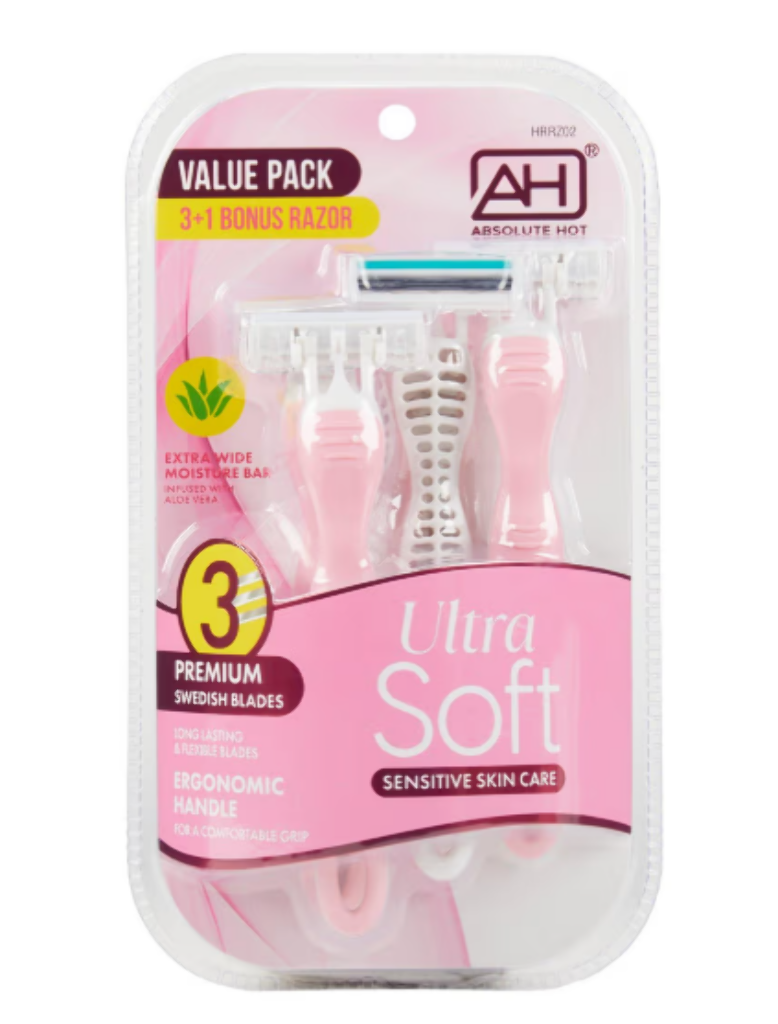 ABNY-AH ULTRA SOFT WOMENS RAZOR 3 BLADE