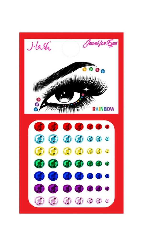 JEWEL FOR EYE STICKER STONE-RAINBOW COLOR