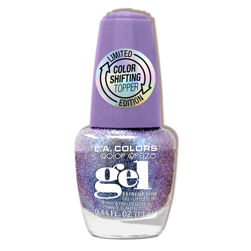 LC GALACTIC GLAM COLOR CRAZE GEL NAIL POLISH-METEORITE