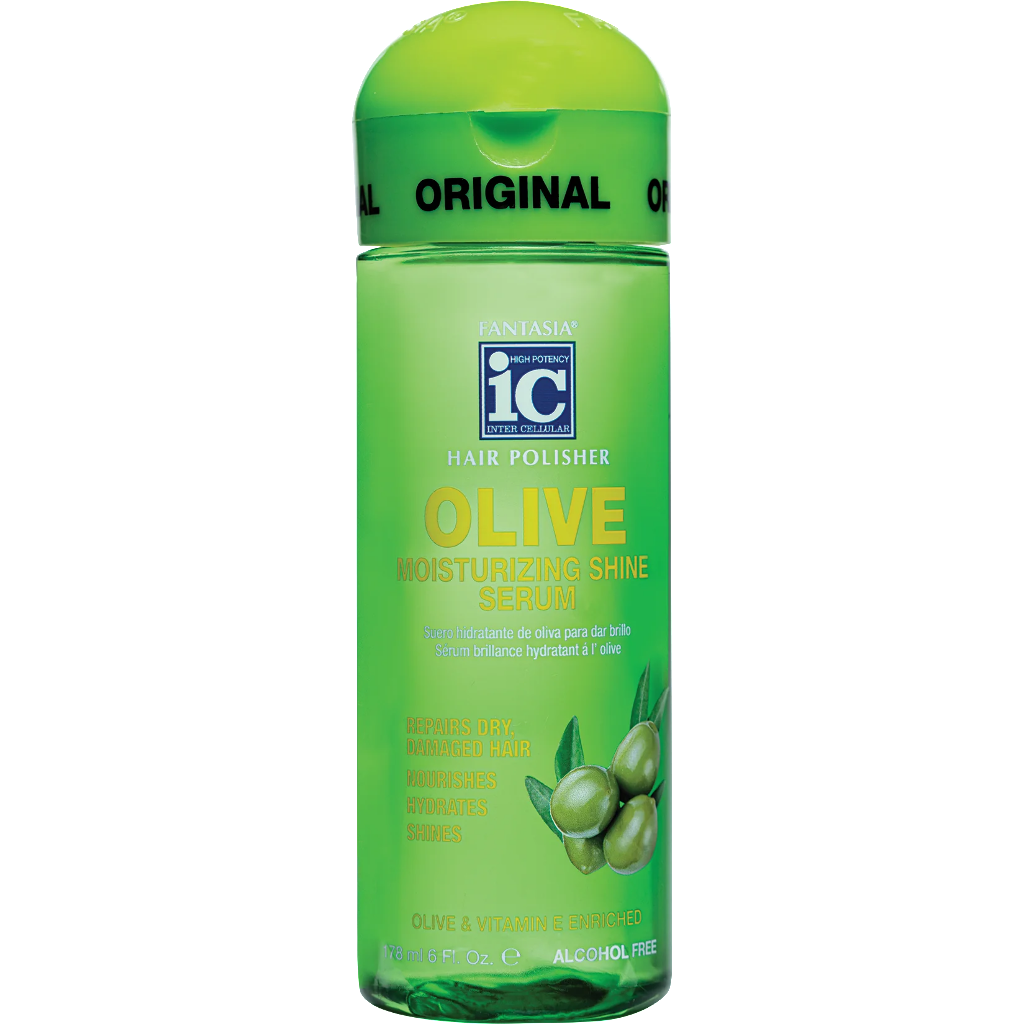 IC HAIR POLISHER 6OZ - OLIVE