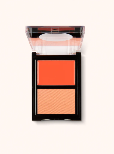 ABNY-BLUSH DUO CREAM&POWDER-FLUSHED POPPY