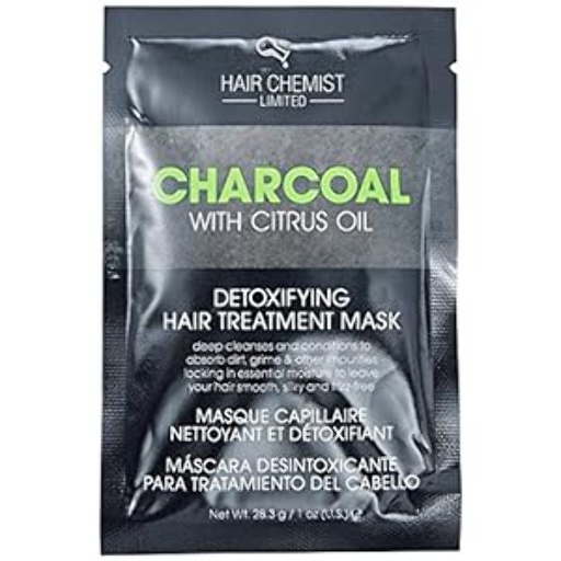 CHARCOAL WITH CITRUS OIL HAIR PAK 1OZ