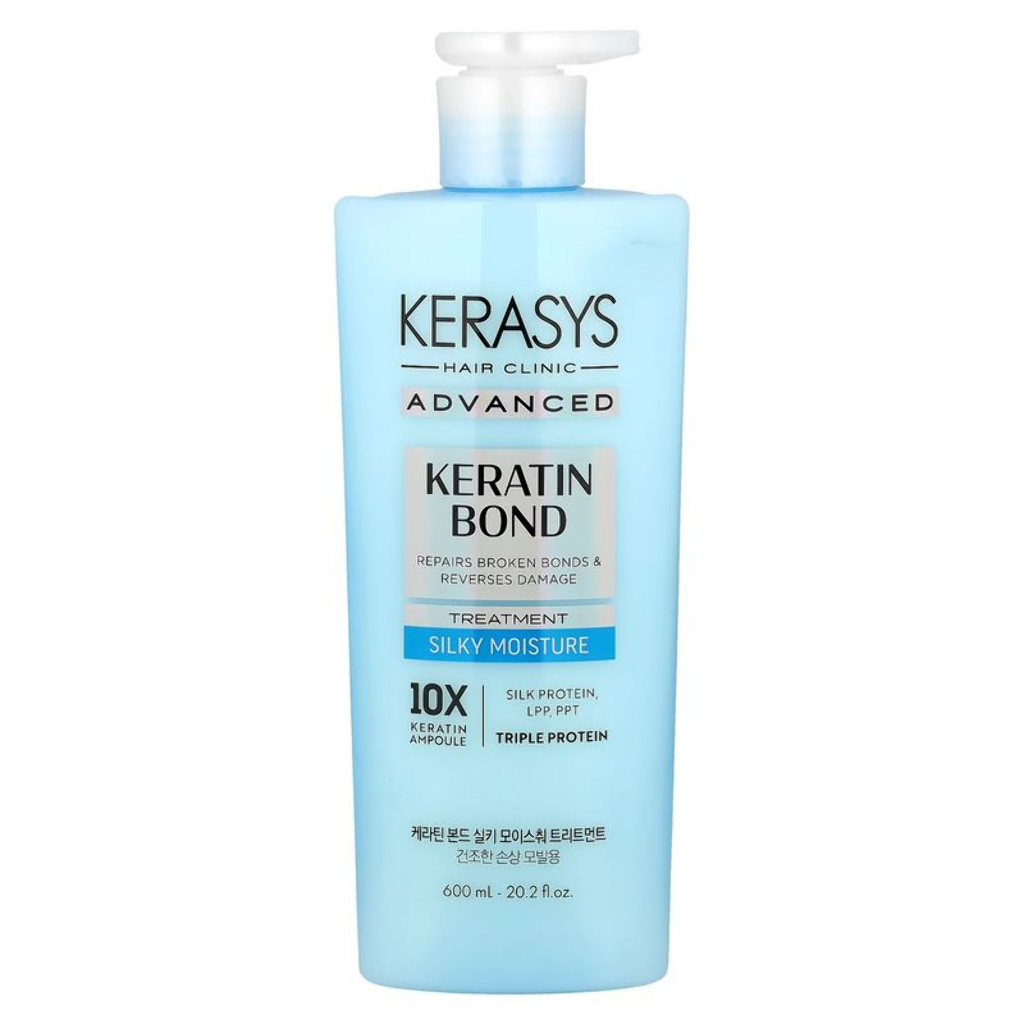 KERASYS ADVANCED KERATIN BOND - SILKY MOISTURE TREATMENT 600ML (BLUE)