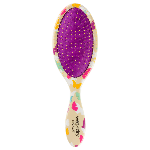 WET N DRY HAIR BRUSH-BUTTFLY