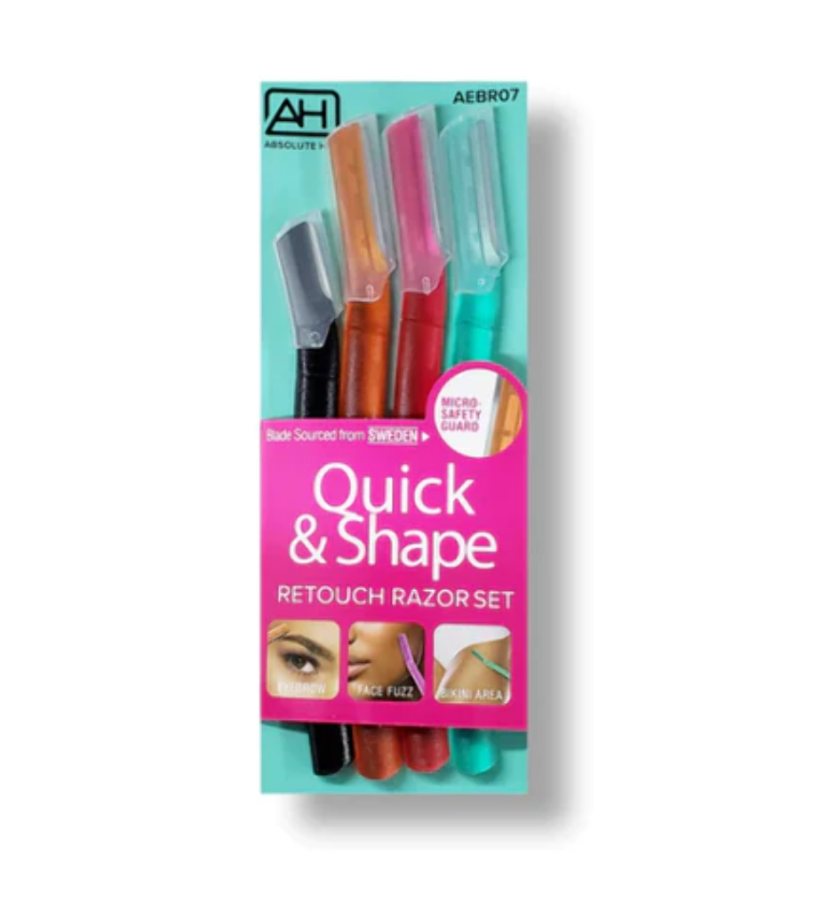 ABNY-QUICK&SHAPE RAZER 4CT SET