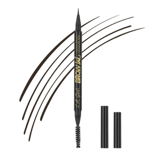 BROW INK MICRO BRUSH DETAILING PEN - DARK BROWN