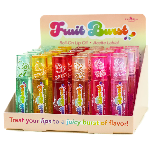 FRUIT BURST ROLL ON LIP GLOSS