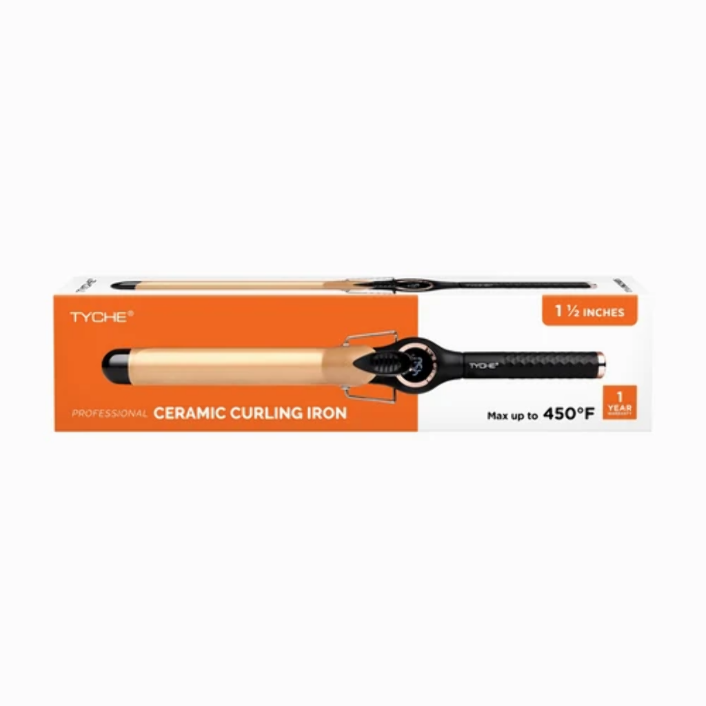TYCHE CERAMIC CURLING ITON 1 1/2"(12/2023)
