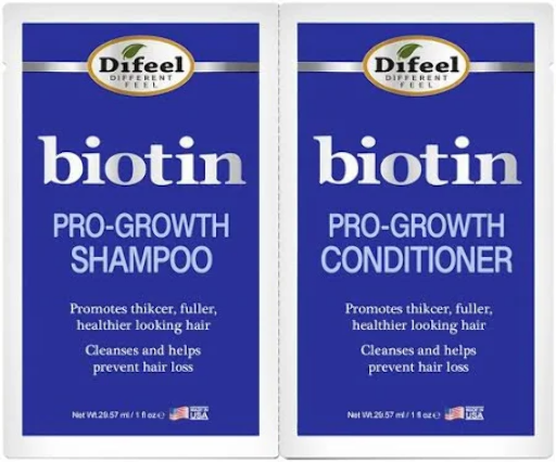 SHAMPOO+CONDITIONER 1OZ-BIOTIN PRO GROWTH***
