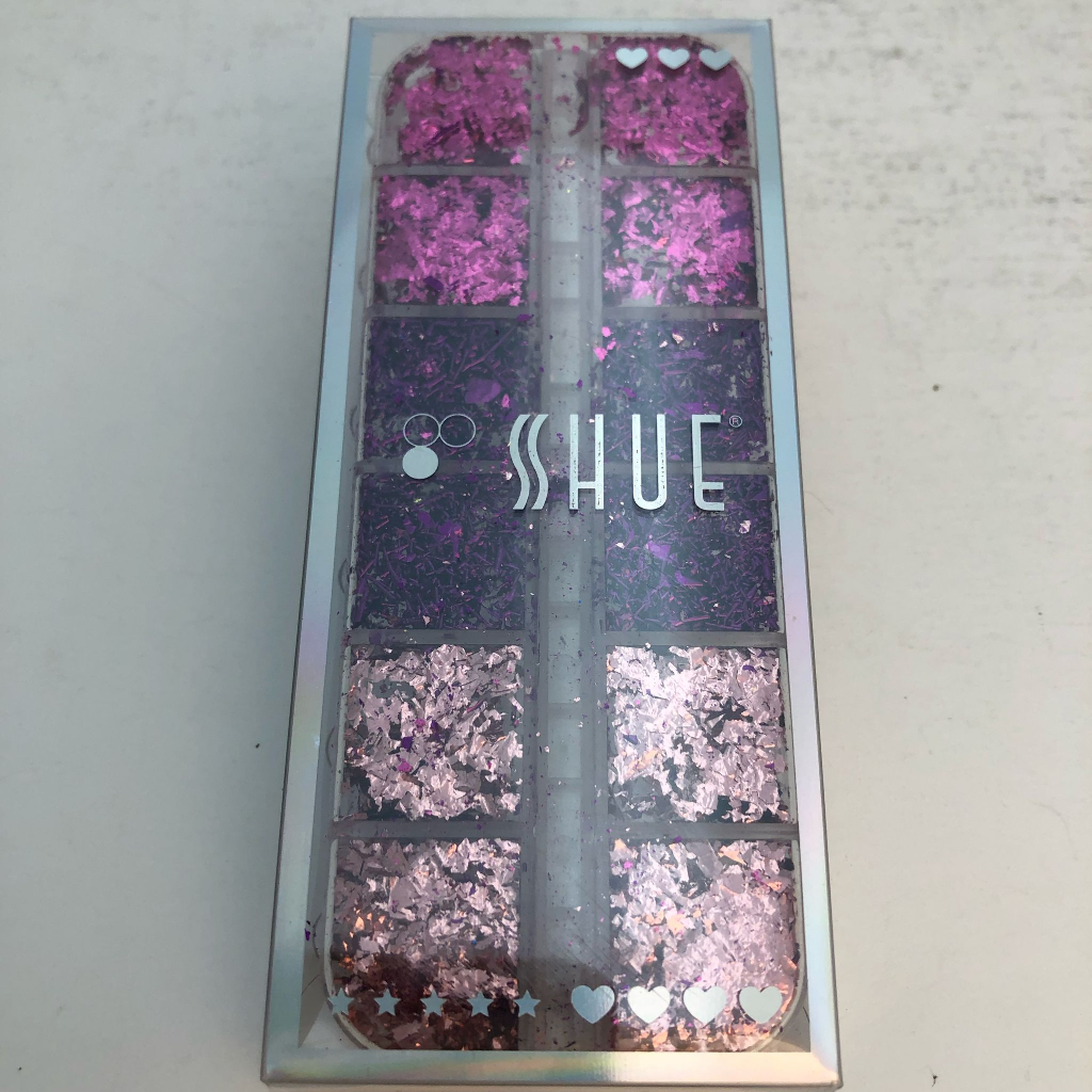 SHUE - 12 GLIDS NAIL DECAL - 3COLOR - PINK/LAVENDER/PURPLE