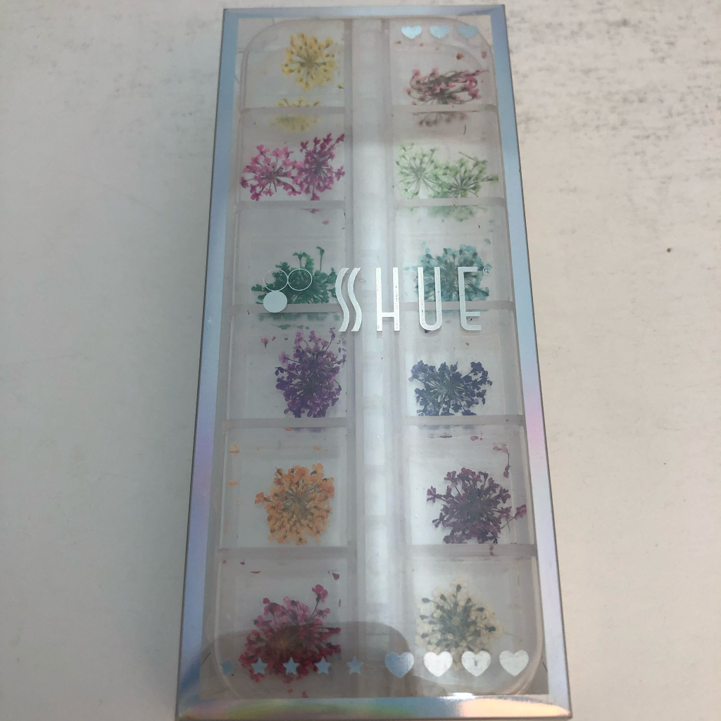 SHUE - 12 GLIDS NAIL DECAL - DRY FLOWER SMALL