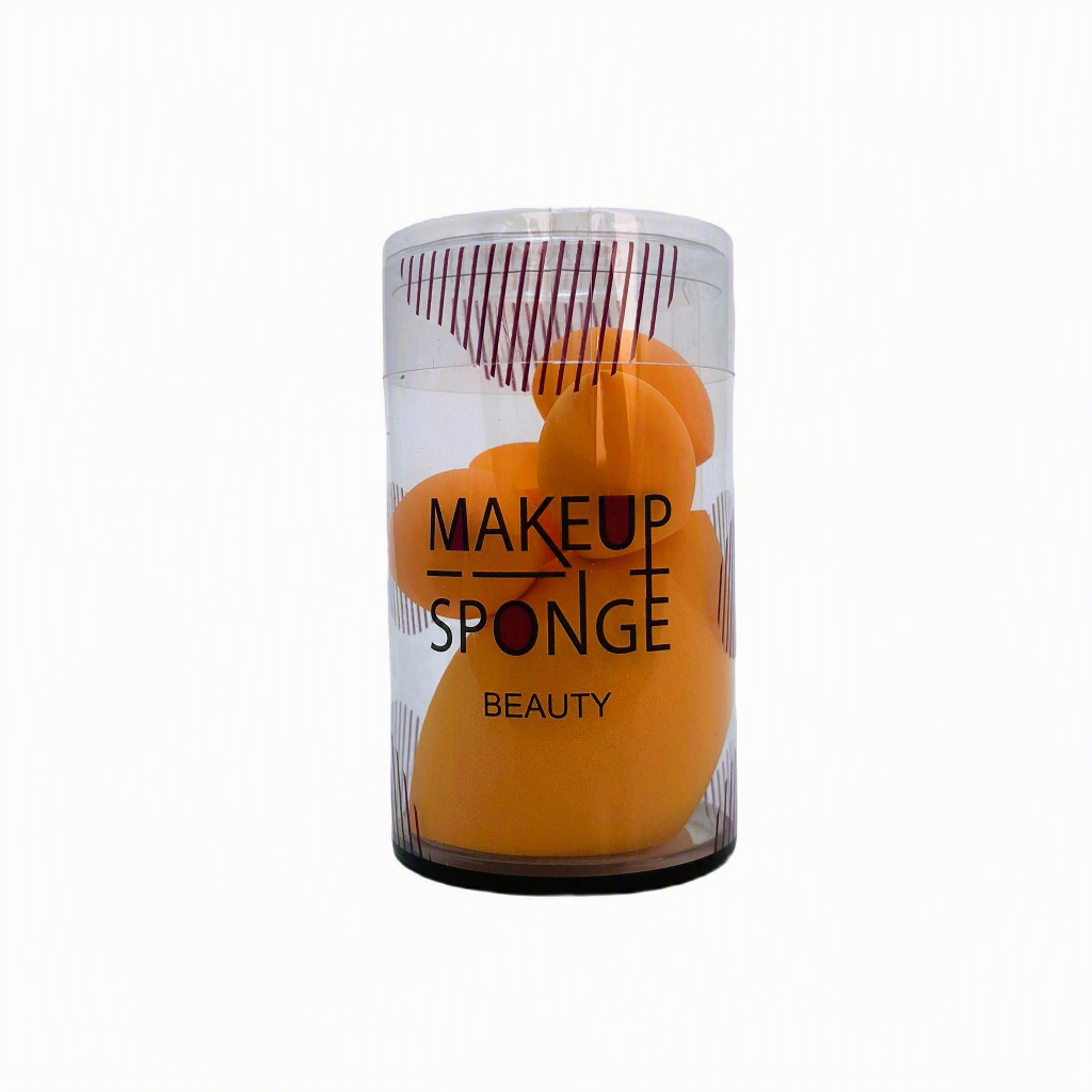 5PC BLENDING SPONGE(1+4 MINI) ORANGE