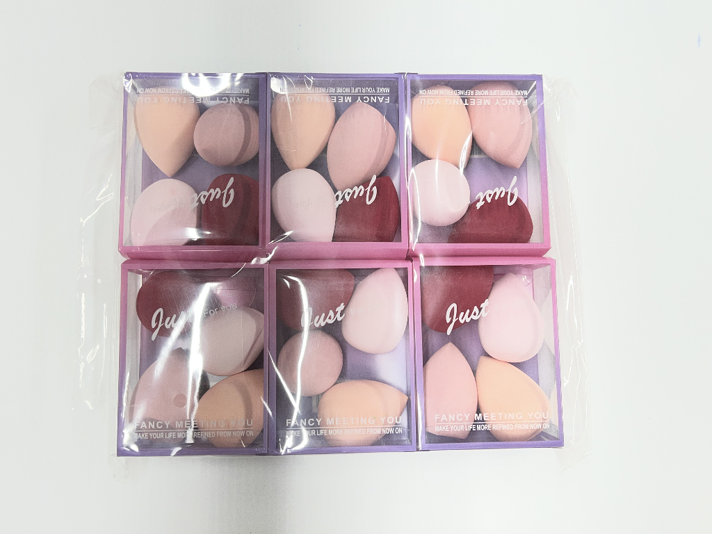 4PC BLENDING SPONGE-PINK