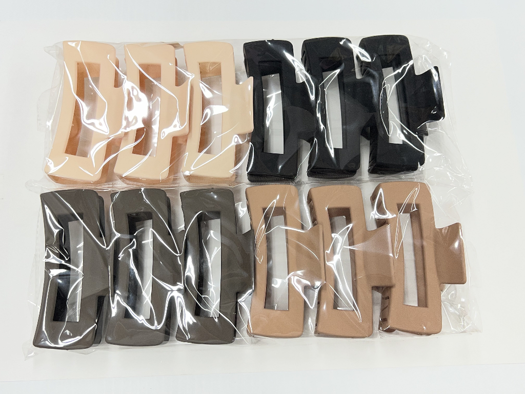 HAIR CLIP -MATTE BROWN TONE