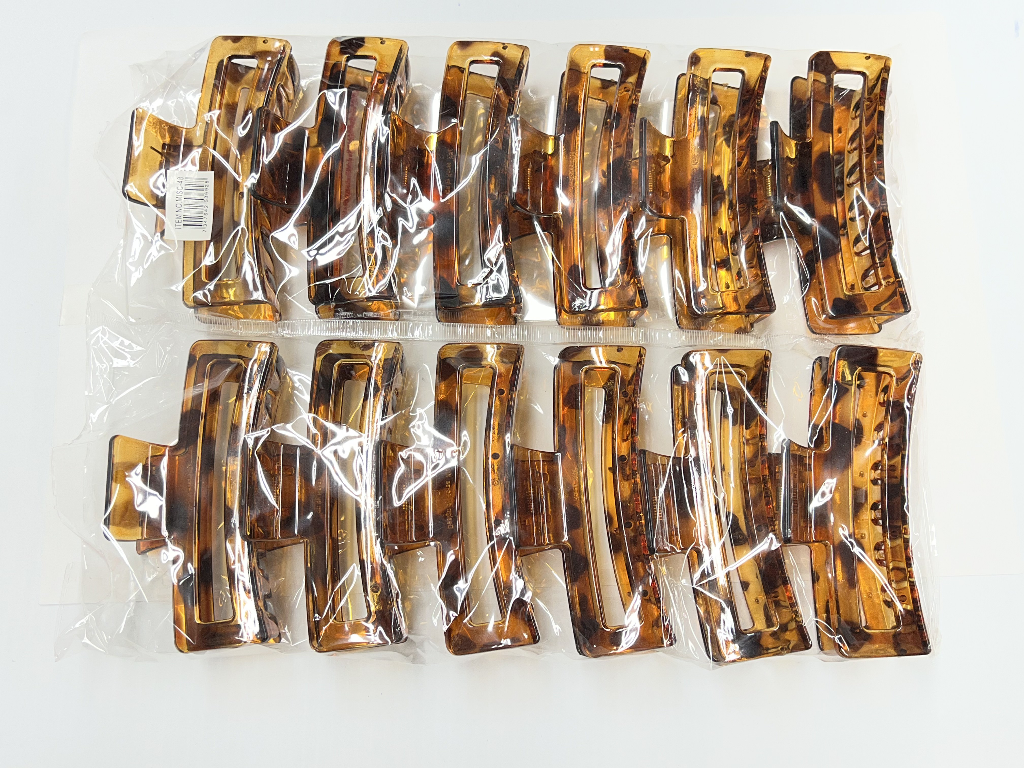 HAIR CLIP-LEOPARD-LARGE
