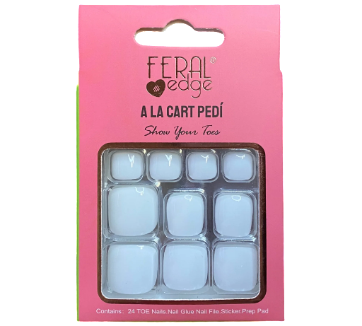 FERAL EDGE 24CT TOENAIL-WHITE