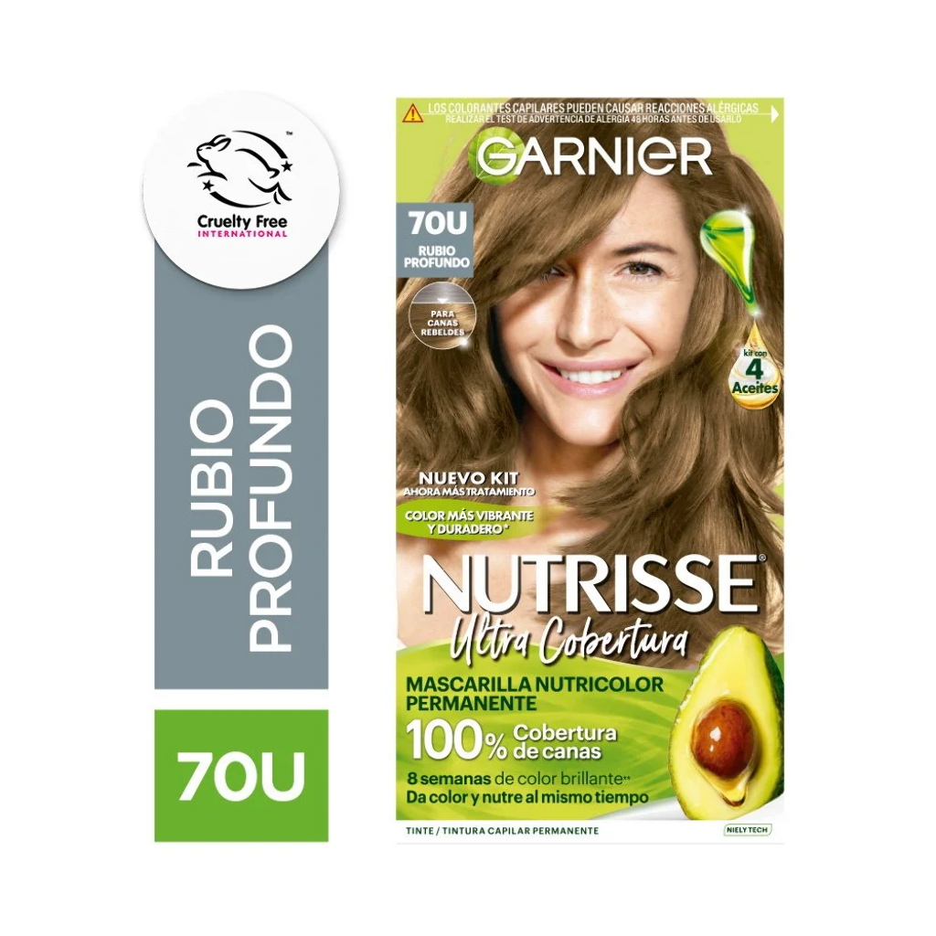 GARNIER NUTRISSE 70U - RUBIO PROFUNDO