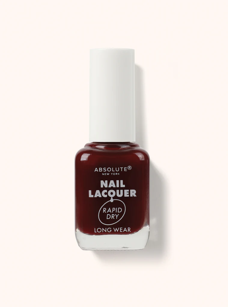 ABNY-RAPID DRY LONG WEAR NAIL LACQUER BLACK CHERRY