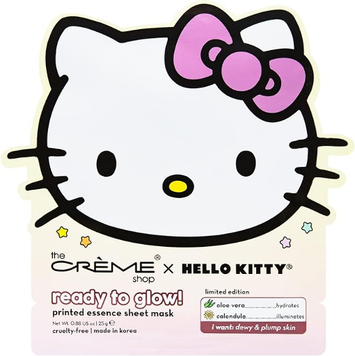 HELLO KITTY READY TO GLOW SHEET MASK