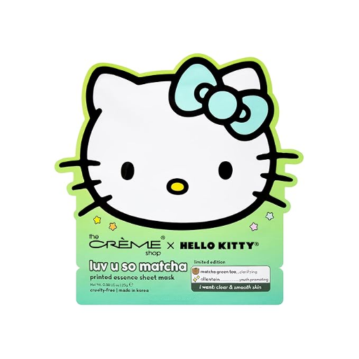 HELLO KITTY LUV U SO MATCHA SHEETMASK