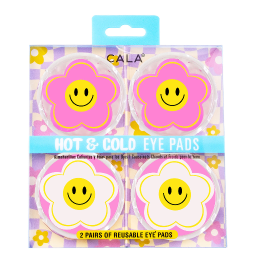 Hot & Cold Eye Pads (Flower / Smiley - 2 pairs)