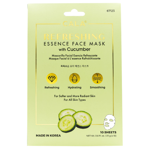 Cucumber Refreshing Essence Face Masks