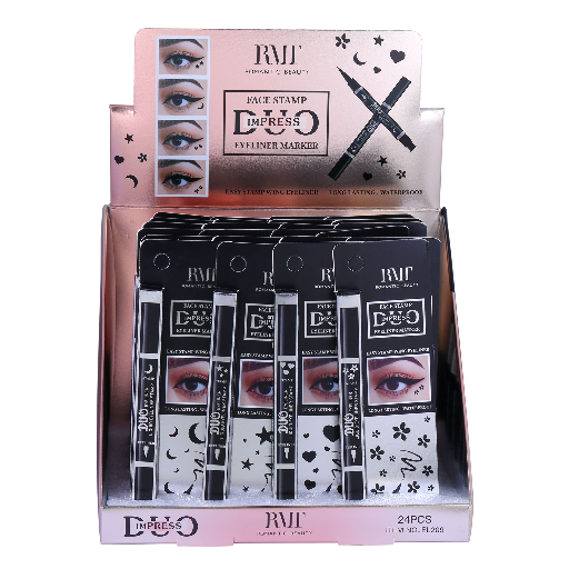 IMPRESS DUO FACE STAMP EYELINER-24PCS