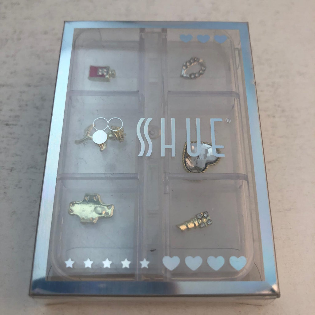 SHUE - NAIL DESIGN CHARM - GOLD ASSORTED