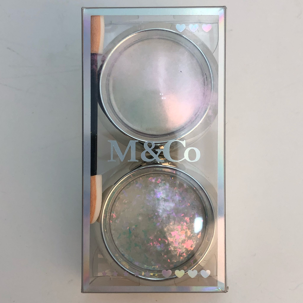 M&CO - NAIL POWDER 2PK CASE - DARK PINK HAZE