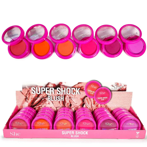 SUPER SHOCK BLUSH 6COLOR (6 COLOR, 4PCS EACH; 24PCS)